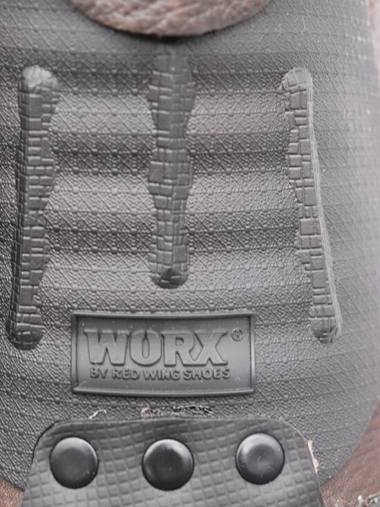 Worx by Red Wing l Men\'s 12 M Boots Steel Toe Metguard ASTM Heavy Duty Work main image 9